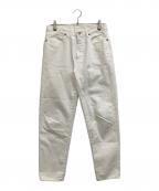 yunahicaユナヒカ）の古着「デニムパンツ」｜ホワイト