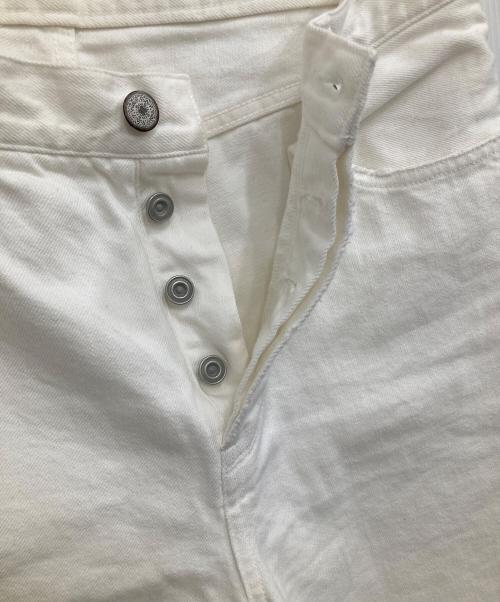 yunahica（ユナヒカ）yunahica (ユナヒカ) デニムパンツ ホワイト サイズ:1の古着・服飾アイテム