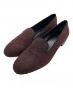 Saint Laurent Parisサンローランパリ）の古着「ラメスリッポン」｜レッド