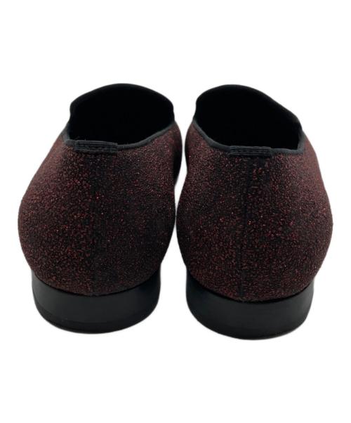 Saint Laurent Paris（サンローランパリ）Saint Laurent Paris (サンローランパリ) ラメスリッポン レッド サイズ:36 1/2の古着・服飾アイテム