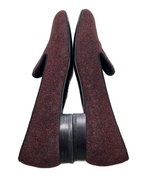 Saint Laurent Paris（サンローランパリ）Saint Laurent Paris (サンローランパリ) ラメスリッポン レッド サイズ:36 1/2の古着・服飾アイテム