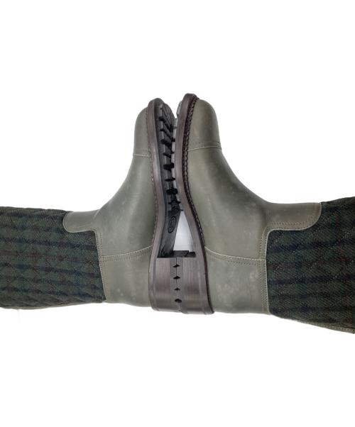 CHANEL（シャネル）CHANEL (シャネル) キルティングブーツ オリーブ サイズ:37の古着・服飾アイテム