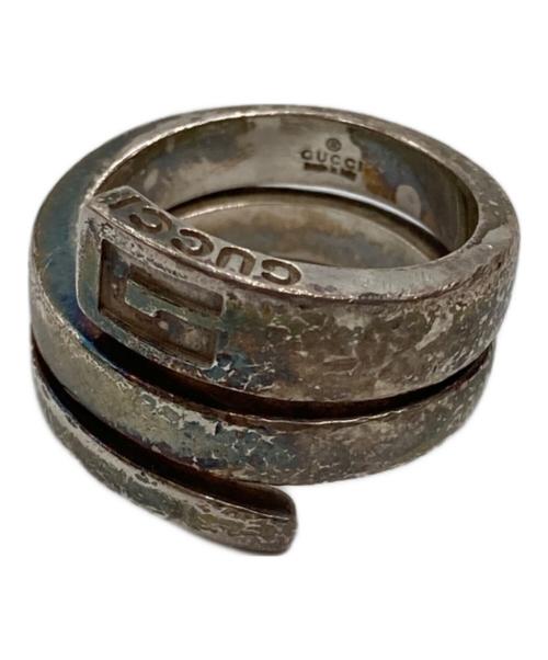 GUCCI（グッチ）GUCCI (グッチ) ツイストリング シルバー サイズ:11の古着・服飾アイテム