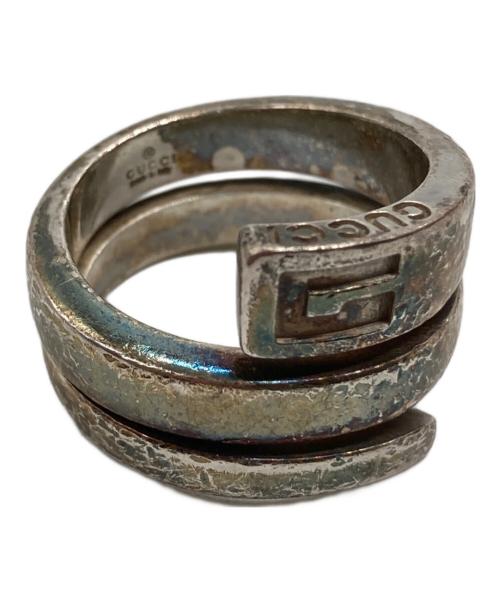 GUCCI（グッチ）GUCCI (グッチ) ツイストリング シルバー サイズ:11の古着・服飾アイテム