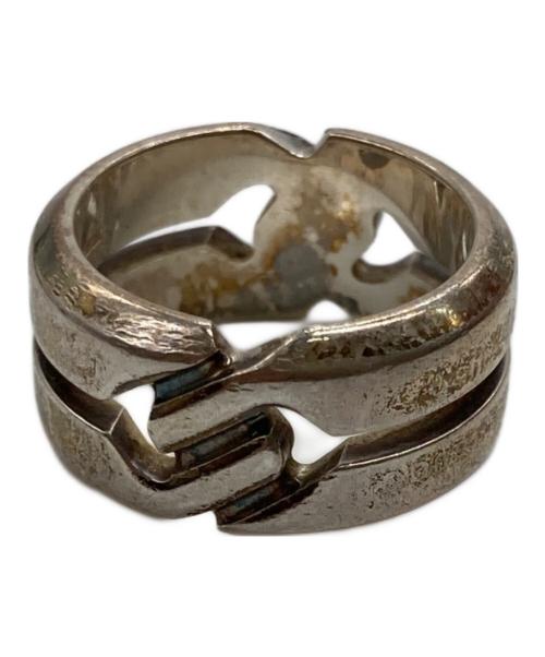 GUCCI（グッチ）GUCCI (グッチ) ノットインフィニティリング シルバー サイズ:12の古着・服飾アイテム