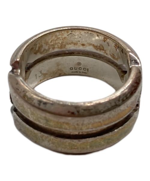 GUCCI（グッチ）GUCCI (グッチ) ノットインフィニティリング シルバー サイズ:12の古着・服飾アイテム