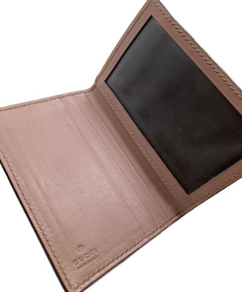 GUCCI（グッチ）GUCCI (グッチ) リボンパスケース ピンクの古着・服飾アイテム