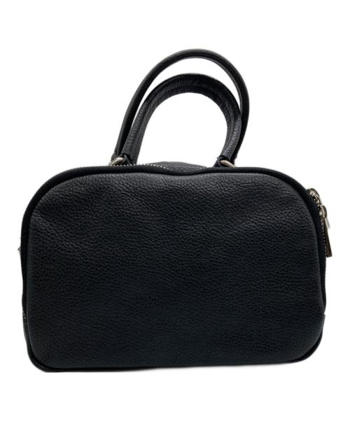 AULENTTI（オウレンティ）AULENTTI (オウレンティ) ＢＯＸ型2WAYバッグ ブラックの古着・服飾アイテム