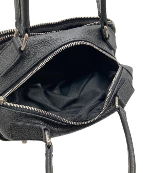 AULENTTI（オウレンティ）AULENTTI (オウレンティ) ＢＯＸ型2WAYバッグ ブラックの古着・服飾アイテム