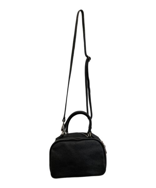 AULENTTI（オウレンティ）AULENTTI (オウレンティ) ＢＯＸ型2WAYバッグ ブラックの古着・服飾アイテム