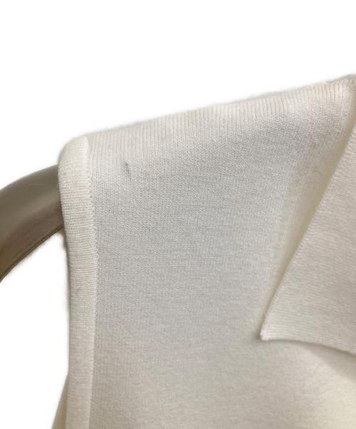 FOXEY（フォクシー）FOXEY (フォクシー) ノースリーブニット ホワイト サイズ:38の古着・服飾アイテム