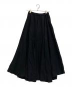 Ron Hermanロンハーマン）の古着「リネン混ロングスカート」｜ネイビー