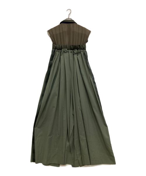 sacai（サカイ）sacai (サカイ) スーチングドレス ジャケット オリーブ サイズ:1の古着・服飾アイテム