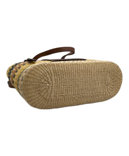 LOEWE（ロエベ）LOEWE (ロエベ) スクエアバスケットバッグ イエローの古着・服飾アイテム