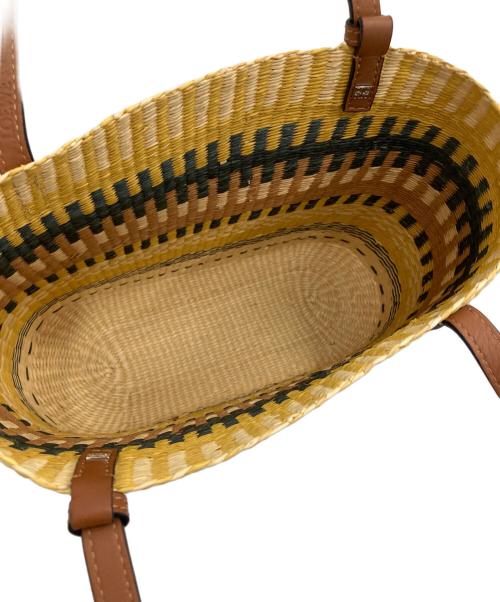 LOEWE（ロエベ）LOEWE (ロエベ) スクエアバスケットバッグ イエローの古着・服飾アイテム