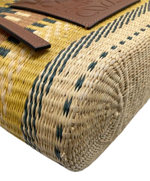 LOEWE（ロエベ）LOEWE (ロエベ) スクエアバスケットバッグ イエローの古着・服飾アイテム