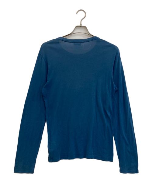 STONE ISLAND（ストーンアイランド）STONE ISLAND (ストーンアイランド) ロゴロングスリーブカットソー ネイビー サイズ:Sの古着・服飾アイテム