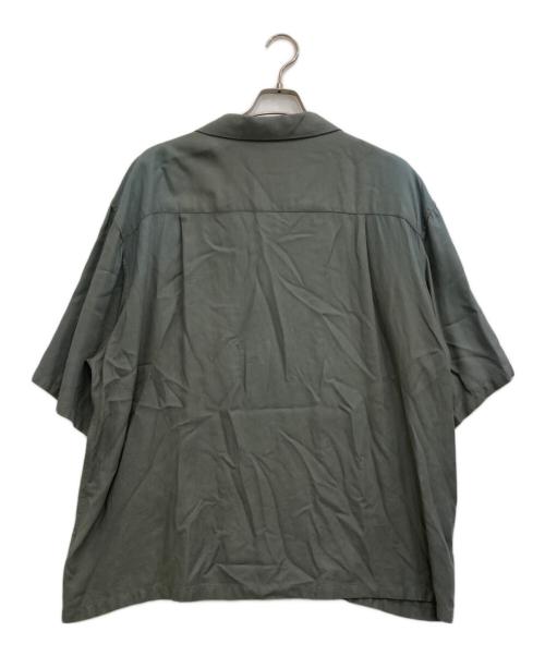 NOMA t.d.（ノーマティーディー）NOMA t.d. (ノーマティーディー) 刺繍半袖シャツ グレー サイズ:5の古着・服飾アイテム