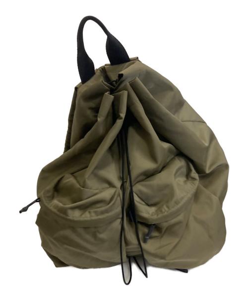 SLOW（スロウ）SLOW (スロウ) NYLON RUCK SACK オリーブの古着・服飾アイテム