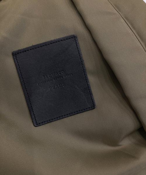 SLOW（スロウ）SLOW (スロウ) NYLON RUCK SACK オリーブの古着・服飾アイテム