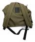 SLOW (スロウ) NYLON RUCK SACK オリーブ：7000円