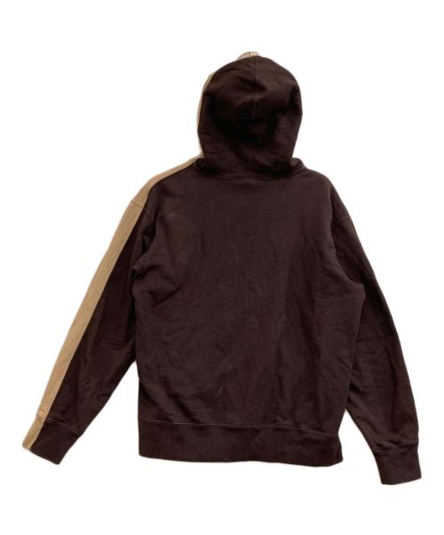 SUPREME（シュプリーム）Supreme (シュプリーム) S LOGO SPLIT HOODED SWEATSHIRT ベージュ サイズ:Mediumの古着・服飾アイテム