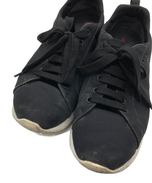 PRADA（プラダ）PRADA (プラダ) スニーカー ブラック サイズ:SIZE 71/2の古着・服飾アイテム