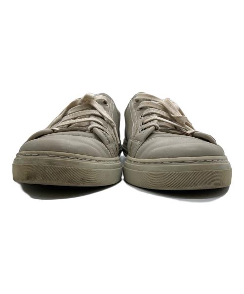 GUCCI（グッチ）GUCCI (グッチ) レザースニーカー ベージュ サイズ:SIZE 71/2の古着・服飾アイテム