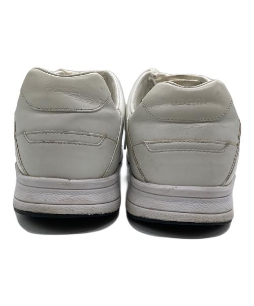 GUCCI（グッチ）GUCCI (グッチ) インターロッキングG レザー スニーカー ホワイト サイズ:SIZE 81/2の古着・服飾アイテム