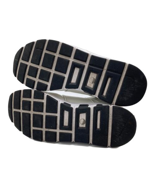 GUCCI（グッチ）GUCCI (グッチ) インターロッキングG レザー スニーカー ホワイト サイズ:SIZE 81/2の古着・服飾アイテム