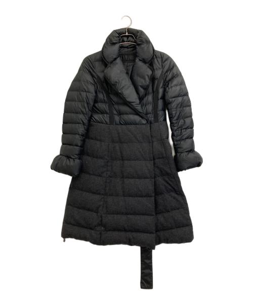 TO BE CHIC（トゥービーシック）TO BE CHIC (トゥービーシック) 切替ダウンコート ブラック サイズ:40の古着・服飾アイテム