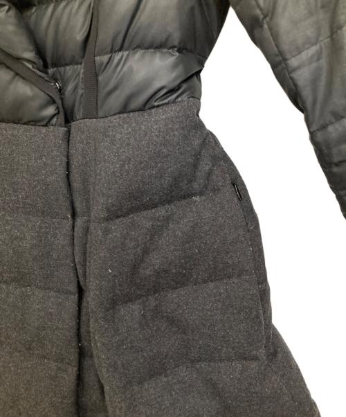 TO BE CHIC（トゥービーシック）TO BE CHIC (トゥービーシック) 切替ダウンコート ブラック サイズ:40の古着・服飾アイテム