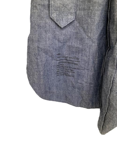 HYKE（ハイク）HYKE (ハイク) CHAMBRAY PLEATED SKIRT インディゴ サイズ:1の古着・服飾アイテム