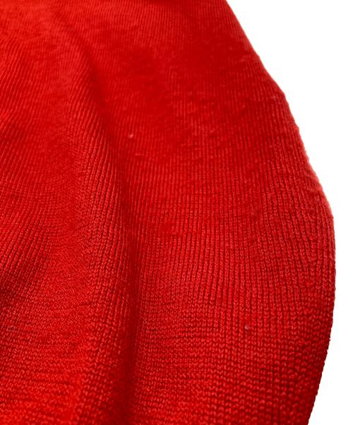JOHN SMEDLEY（ジョンスメドレー）JOHN SMEDLEY (ジョンスメドレー) BEAMS F (ビームスエフ) Vネックニット レッド サイズ:Sの古着・服飾アイテム