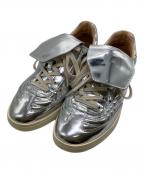 FOOT INDUSTRYフットインダストリー）の古着「フットボールスニーカー」｜シルバー