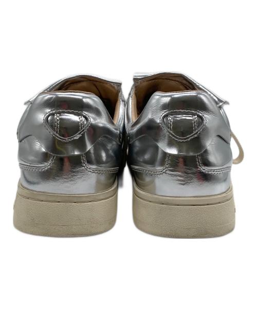 FOOT INDUSTRY（フットインダストリー）FOOT INDUSTRY (フットインダストリー) フットボールスニーカー シルバー サイズ:27の古着・服飾アイテム