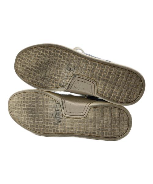 FOOT INDUSTRY（フットインダストリー）FOOT INDUSTRY (フットインダストリー) フットボールスニーカー シルバー サイズ:27の古着・服飾アイテム