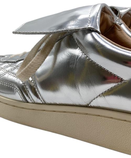 FOOT INDUSTRY（フットインダストリー）FOOT INDUSTRY (フットインダストリー) フットボールスニーカー シルバー サイズ:27の古着・服飾アイテム