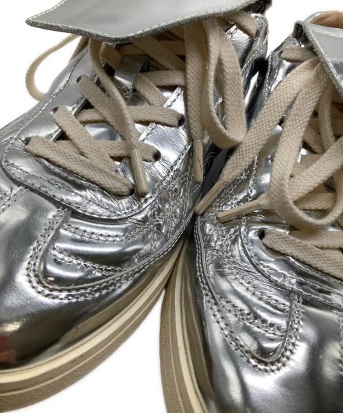 FOOT INDUSTRY（フットインダストリー）FOOT INDUSTRY (フットインダストリー) フットボールスニーカー シルバー サイズ:27の古着・服飾アイテム