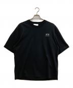 amiアミ）の古着「ロゴTシャツ」｜ブラック