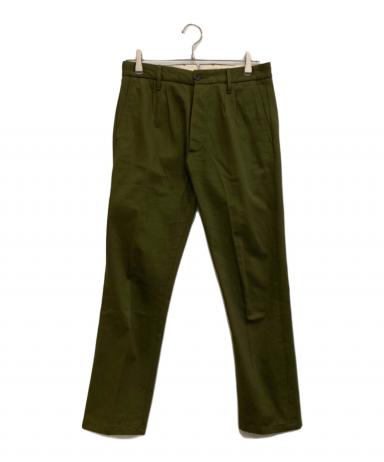 中古・古着通販】fortela (フォルテラ) ストレートパンツ オリーブ