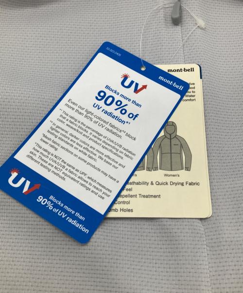 mont-bell（モンベル）mont-bell (モンベル) クールパーカー グレー サイズ:L 未使用品の古着・服飾アイテム