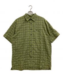 Eddie Bauer（エディーバウアー）の古着「半袖シャツ」｜ブラック