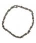 Tiffany & Co. (ティファニー) ハードウェアマイクロリンクブレスレット シルバー：70000円