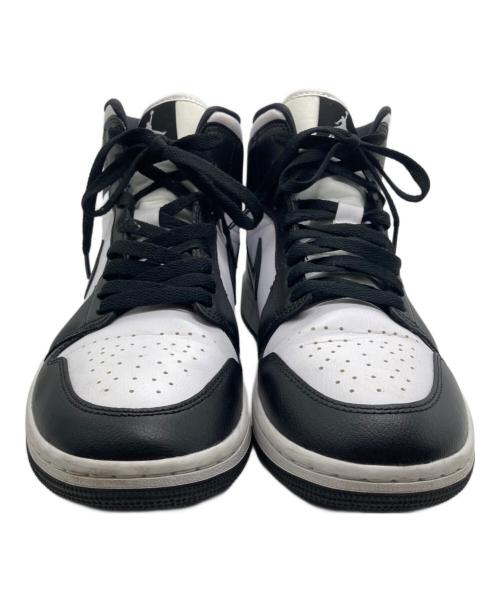 NIKE（ナイキ）NIKE (ナイキ) JORDAN AIR JORDAN 1 MID ホワイト×ブラック サイズ:27.5の古着・服飾アイテム