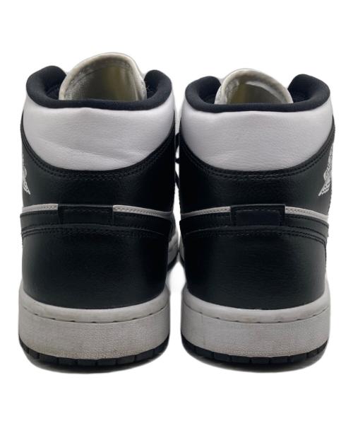 NIKE（ナイキ）NIKE (ナイキ) JORDAN AIR JORDAN 1 MID ホワイト×ブラック サイズ:27.5の古着・服飾アイテム