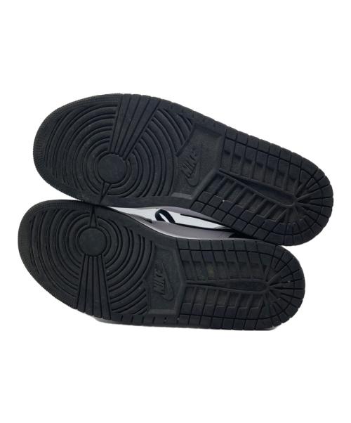 NIKE（ナイキ）NIKE (ナイキ) JORDAN AIR JORDAN 1 MID ホワイト×ブラック サイズ:27.5の古着・服飾アイテム