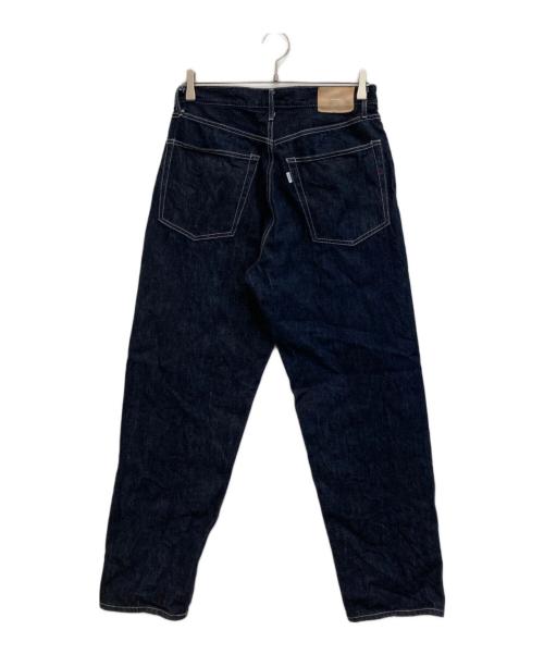 Graphpaper（グラフペーパー）Graphpaper (グラフペーパー) SELVAGE DENIM FIVE POCKET WIDE STRAIGHT PANTS インディゴ サイズ:1の古着・服飾アイテム