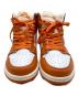 NIKE (ナイキ) WMNS AIR JORDAN 1 RETRO HIGH OG オレンジ×ホワイト サイズ:27.5：10000円