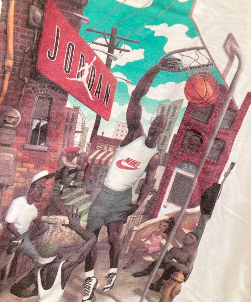 NIKE（ナイキ）NIKE (ナイキ) イラストＴシャツ ホワイト サイズ:Mの古着・服飾アイテム